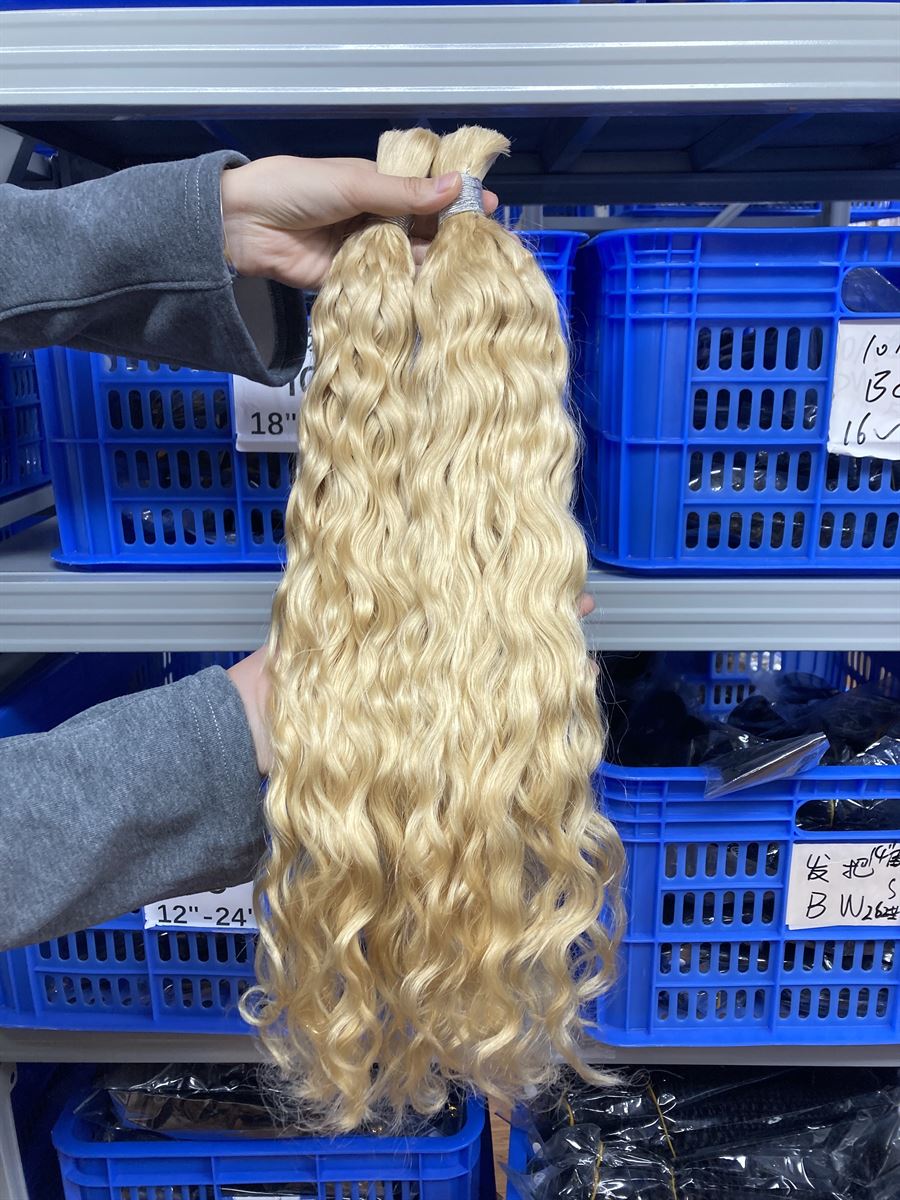 Raw bulk human hair warehouse stock